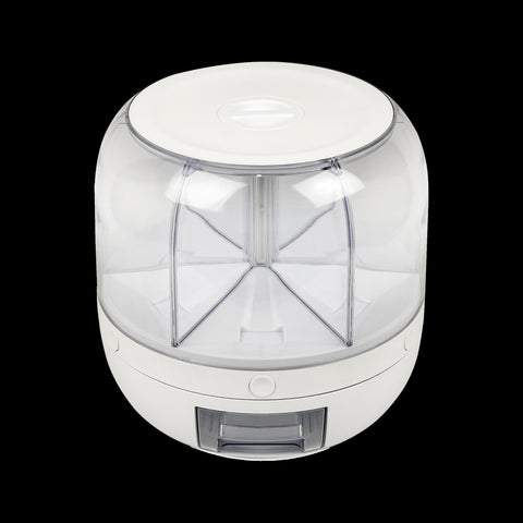 Rice Storage Cereal Dispenser Grain Container Rotating Dry Food Box Food Storage Containers