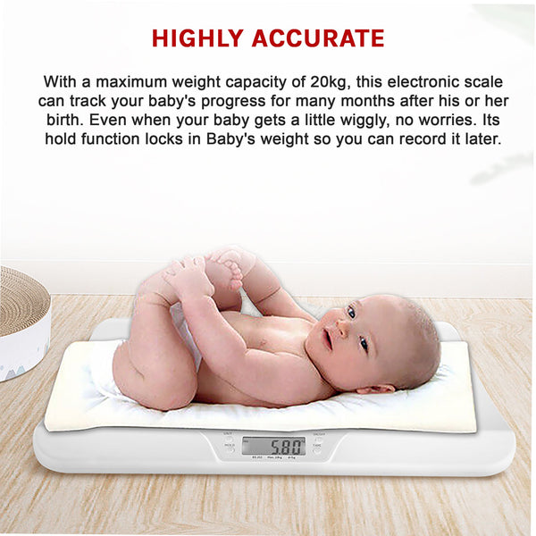 Electronic Digital Litttle One Scale Weight Monitor Tracker Pet Scales