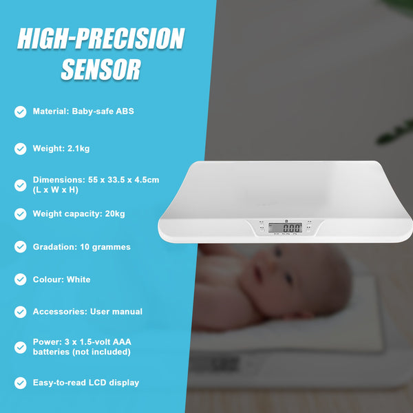 Electronic Digital Litttle One Scale Weight Monitor Tracker Pet Scales