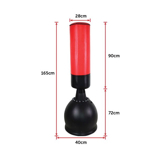 165Cm Boxing Punching Bag Free Standing Punching Bags