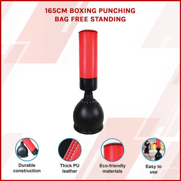 165Cm Boxing Punching Bag Free Standing Punching Bags