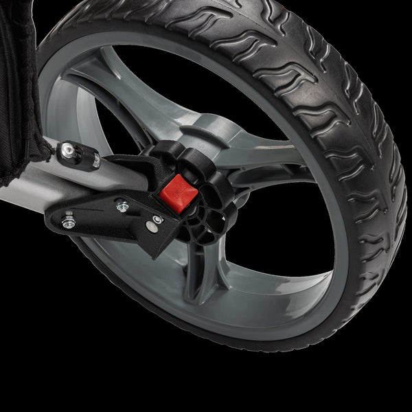 Golf Club Buggy Trolley Cart Compact Foldable 3 Wheel Golf Carts