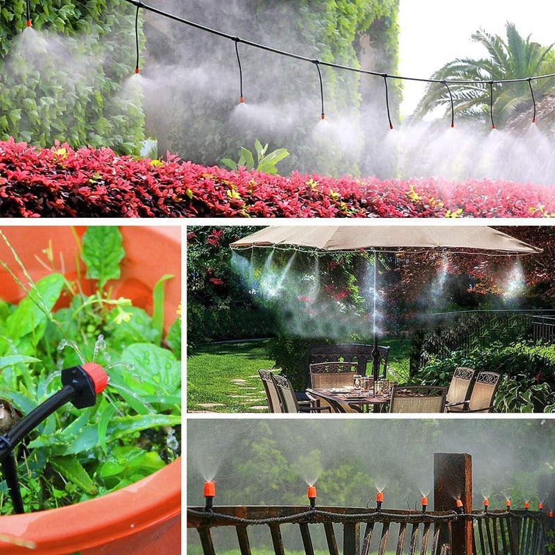 Drip Irrigation System Plant Self Garden Watering Hose Spray Kit Complete Drip Irrigation Kits