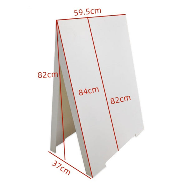 Double Side Sidewalk A Frame Sign Sandwich Board Holds Graphic Plastic Panels Restaurant Signs