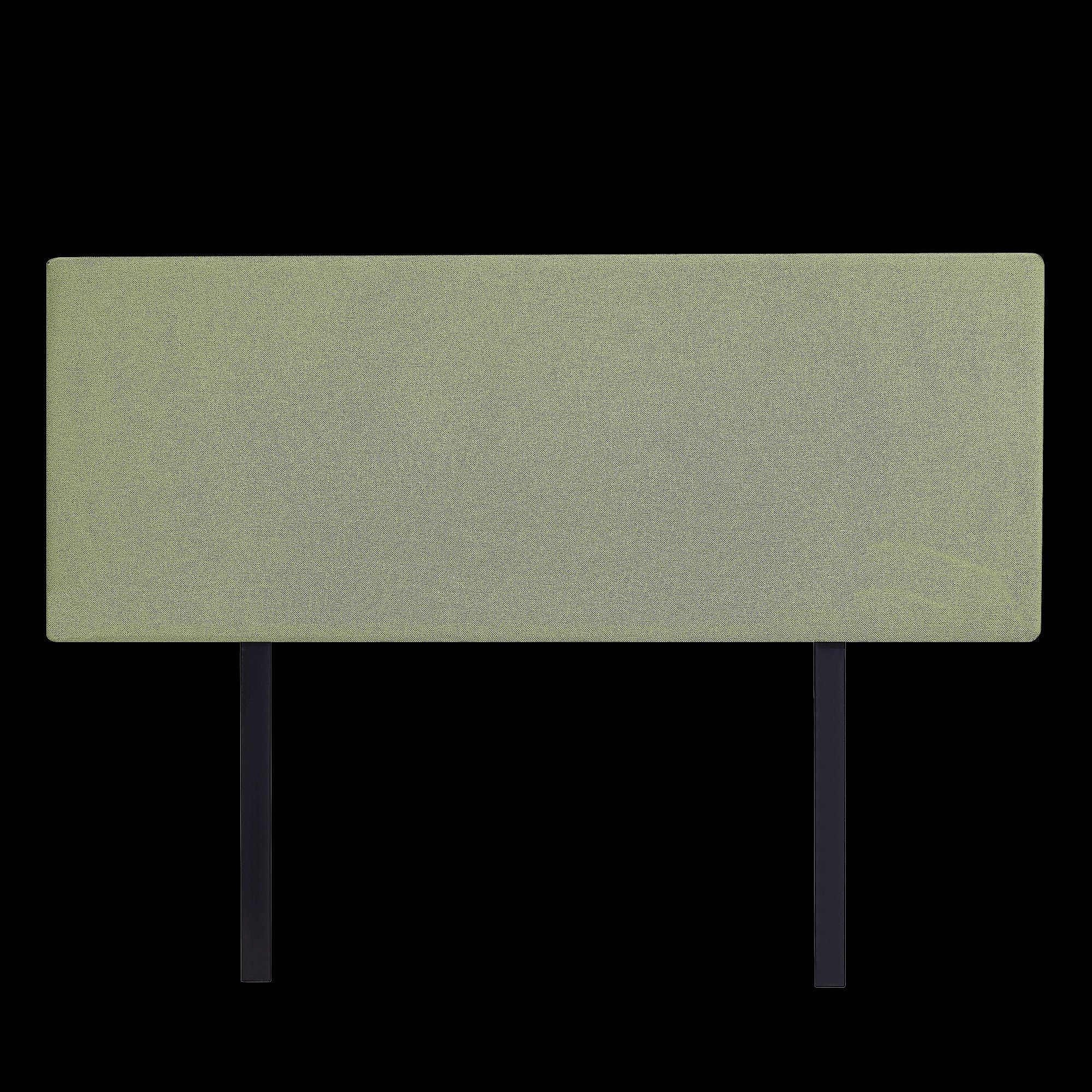 Linen Fabric Double Bed Deluxe Headboard Bedhead Olive Green Double Bed Frames