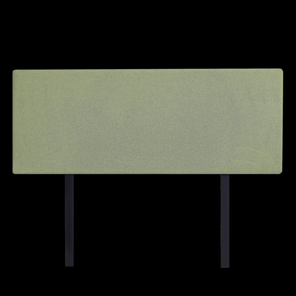 Linen Fabric Double Bed Deluxe Headboard Bedhead Olive Green Double Bed Frames