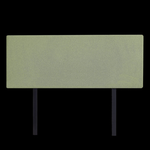 Linen Fabric Double Bed Deluxe Headboard Bedhead Olive Green Double Bed Frames