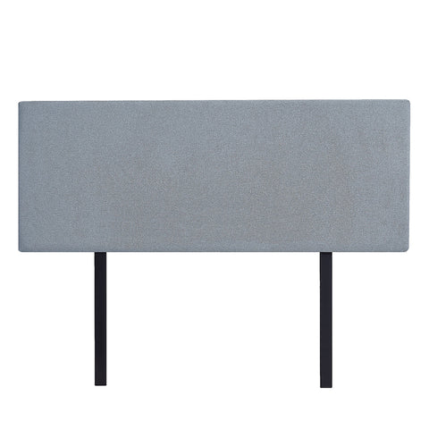 Linen Fabric Double Bed Deluxe Headboard Bedhead Berlin Blue Double Bed Frames