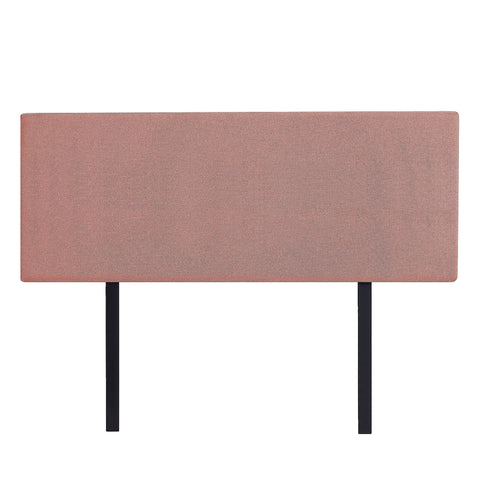 Linen Fabric Queen Bed Deluxe Headboard Bedhead Pearl Copper Brown Queen Bed Frames