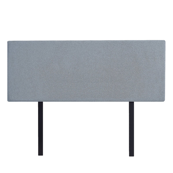 Linen Fabric Queen Bed Deluxe Headboard Bedhead Berlin Blue Queen Bed Frames