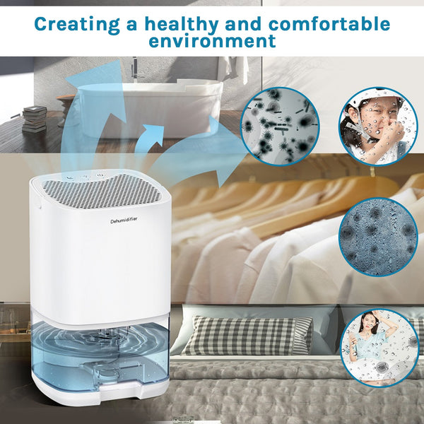 1000Ml Mini Dehumidifier Portable Air Dryer Office Moisture Absorber Machine Dehumidifiers