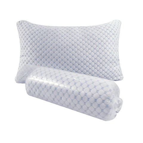 Large Memory Foam Cooling Pillow Heat And Moisture Reducing Ice Silk Gel Infused Pillows