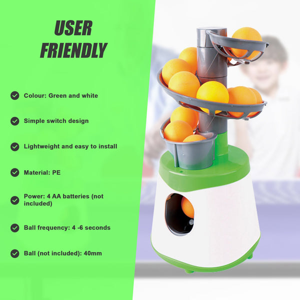 Table Tennis Pong Robot Automatic Ball Launcher Training Machine Other Table Tennis