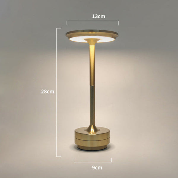 Rechargeable Table Desk Lamp Led Touch Dimmable Bedroom Night Light Cordless Lamps