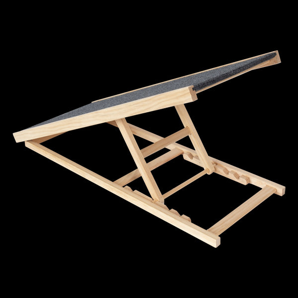 Foldable Dog Pet Ramp Adjustable Height Dogs Stairs For Bed Sofa Car 100Cm Pet Transport