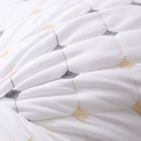 Hotel Quality Ultra Soft Home Bed Medium Film Twin Pack Pillows