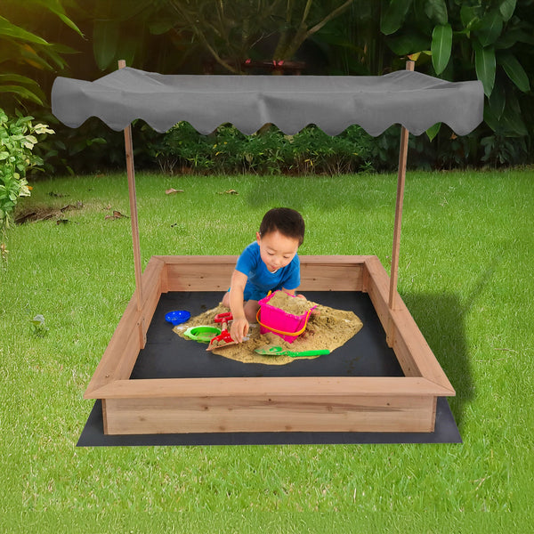 Kids Toy Sandpit With Canopy Sandpit Toys