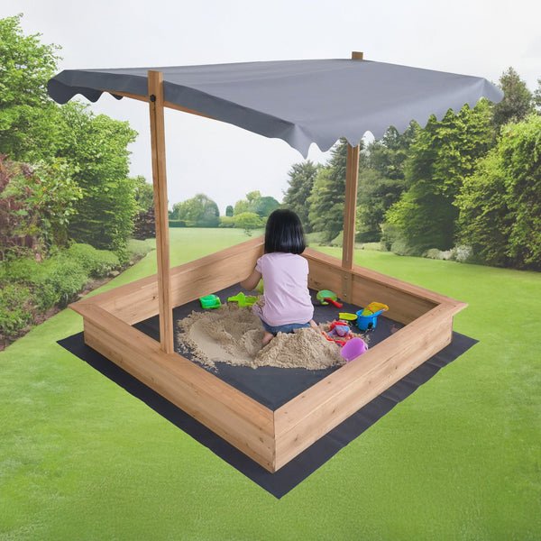 Kids Toy Sandpit With Canopy Sandpit Toys