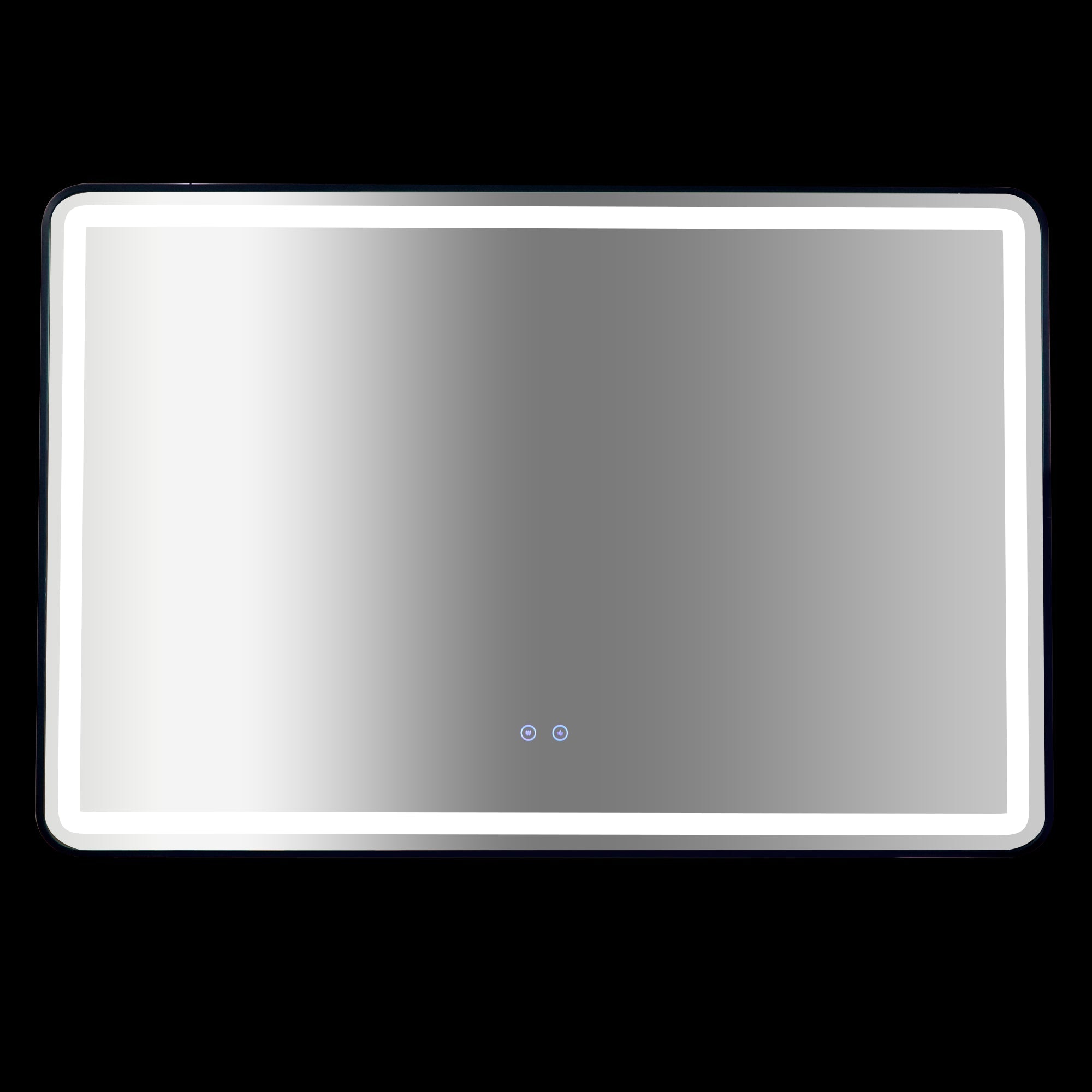 Rectangular Mirror Led Anti Fog Illuminated Bathroom Living Room Mirrors