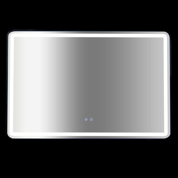 Rectangular Mirror Led Anti Fog Illuminated Bathroom Living Room Mirrors