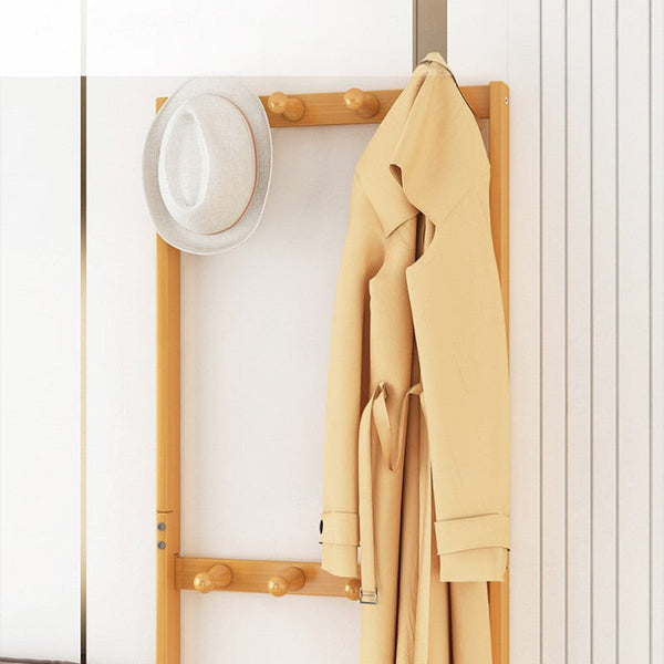 Hall Stand Modern Style Minimalist Home Floor Coat Rack With Drawer Coat & Hat Racks
