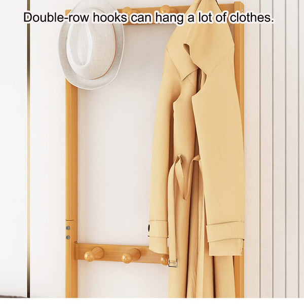 Hall Stand Modern Style Minimalist Home Floor Coat Rack With Drawer Coat & Hat Racks