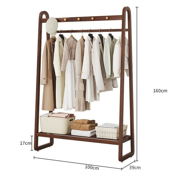 100Cm Clothes Rack Slim Stylish Space Saving Garment Racks