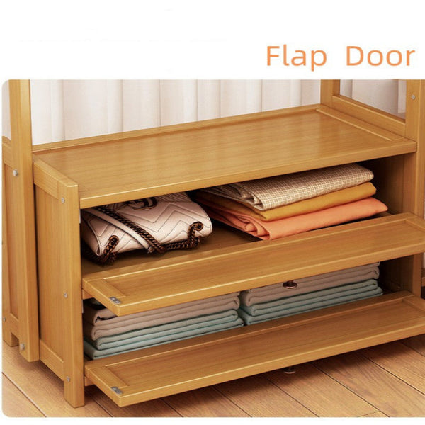 70Cm Clothes Rack Stand Storage Shelves Modern Coat Tree Garment Racks