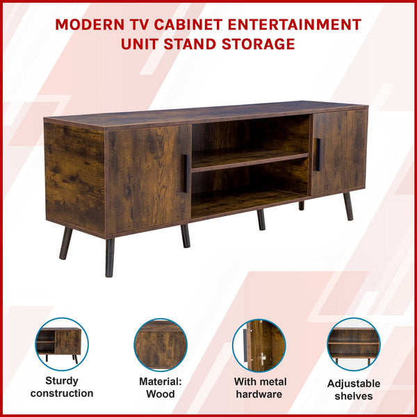 Modern Tv Cabinet Entertainment Unit Stand Storage Tv Stands & Entertainment Units
