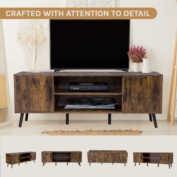 Modern Tv Cabinet Entertainment Unit Stand Storage Tv Stands & Entertainment Units