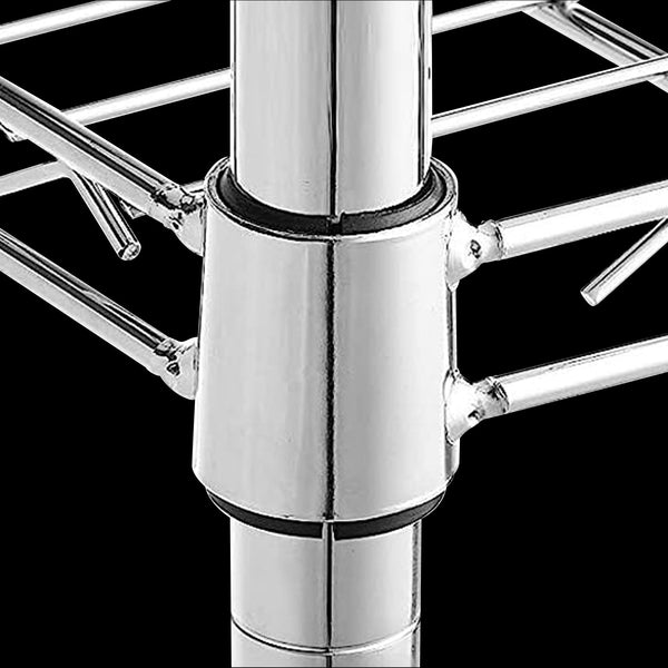 Modular Wire Storage Shelf 1200 X 450 1800Mm Steel Shelving Display Stands