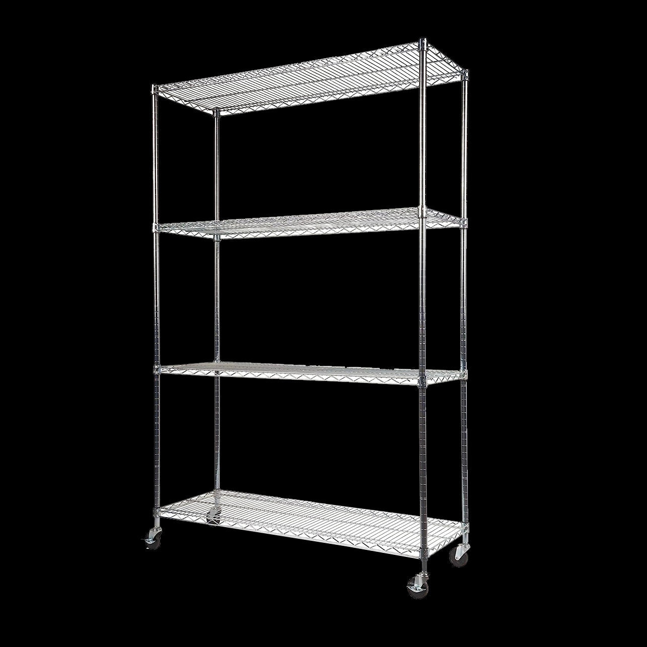 Modular Wire Storage Shelf 1200 X 450 1800Mm Steel Shelving Display Stands
