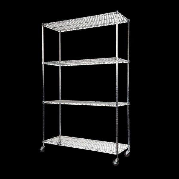 Modular Wire Storage Shelf 1200 X 450 1800Mm Steel Shelving Display Stands