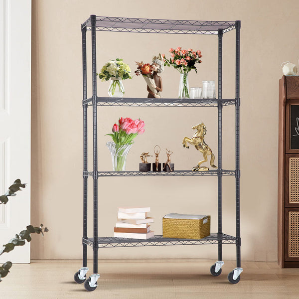 Modular Wire Storage Shelf 1200 X 450 1800Mm Steel Shelving Display Stands