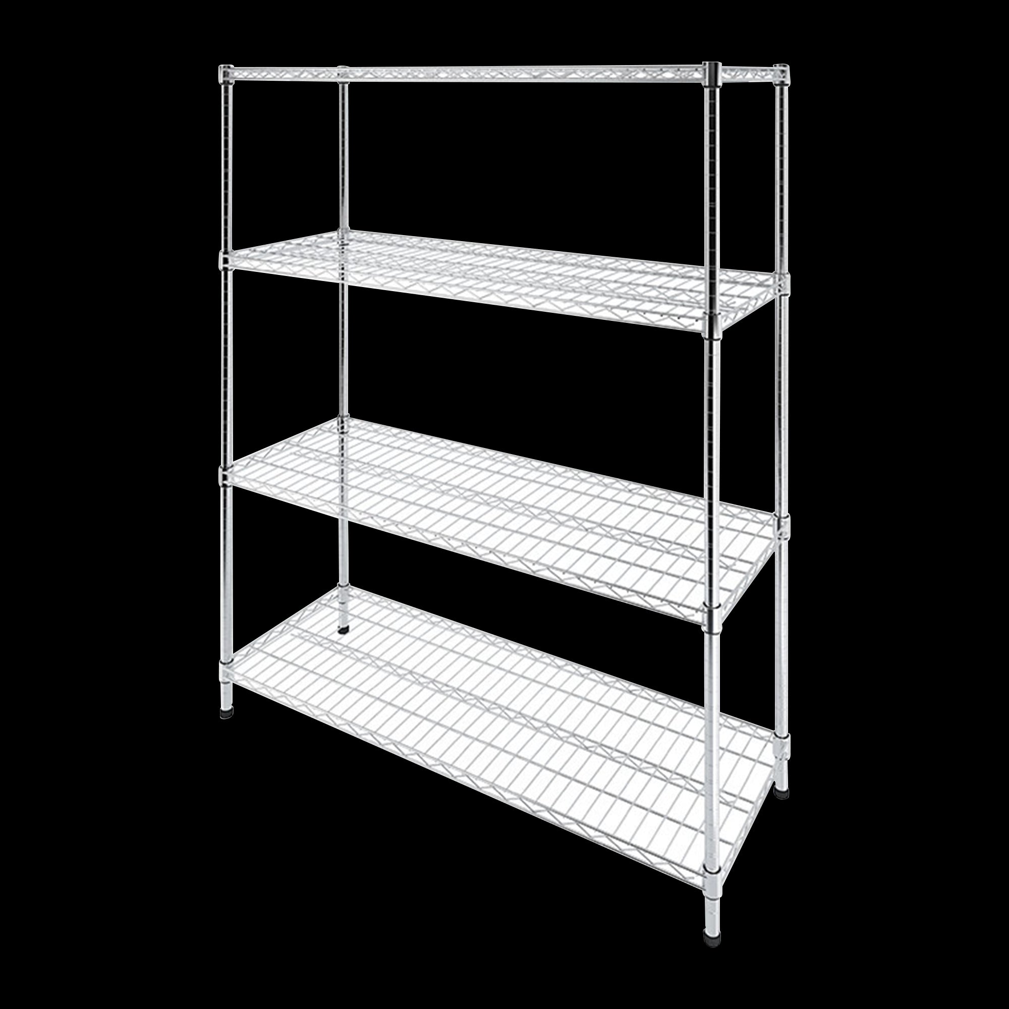 Modular Wire Storage Shelf 1500 X 600 1800Mm Steel Shelving Display Stands