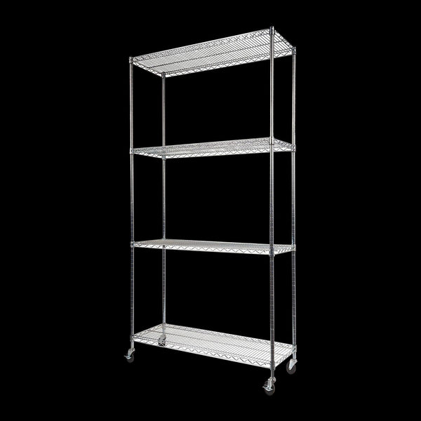 Modular Wire Storage Shelf 900 X 350 1800Mm Steel Shelving Display Stands