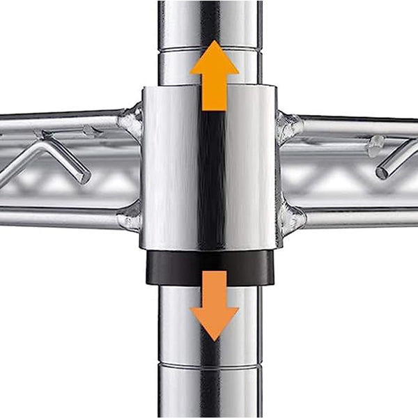 Modular Wire Storage Shelf 900 X 350 1800Mm Steel Shelving Display Stands