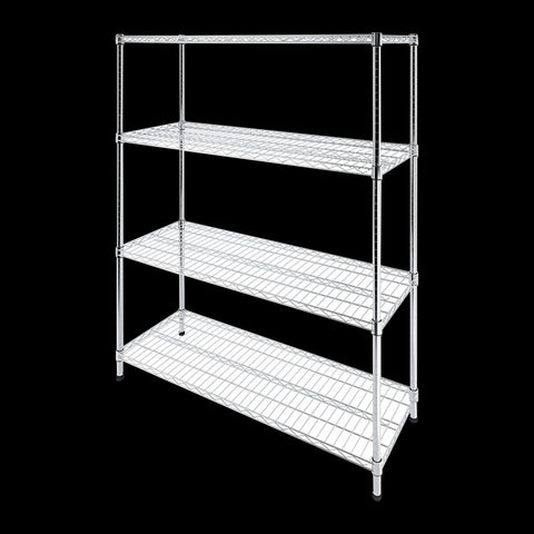 Modular Wire Storage Shelf 1500 X 450 1800Mm Steel Shelving Display Stands