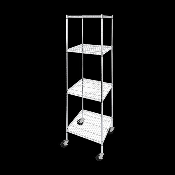 Modular Wire Storage Shelf 600 X 1800Mm Steel Shelving Display Stands