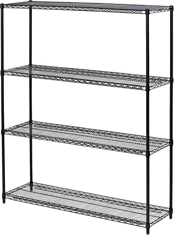 Modular Wire Storage Shelf 1500 X 350 1800Mm Steel Shelving Display Stands