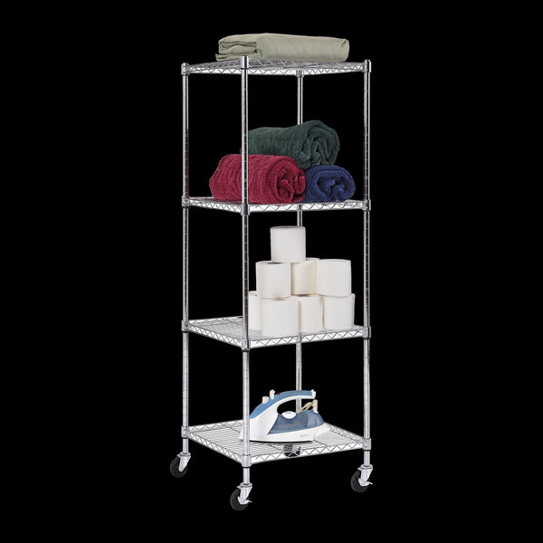 Modular Wire Storage Shelf 350 X 1800Mm Steel Shelving Display Stands