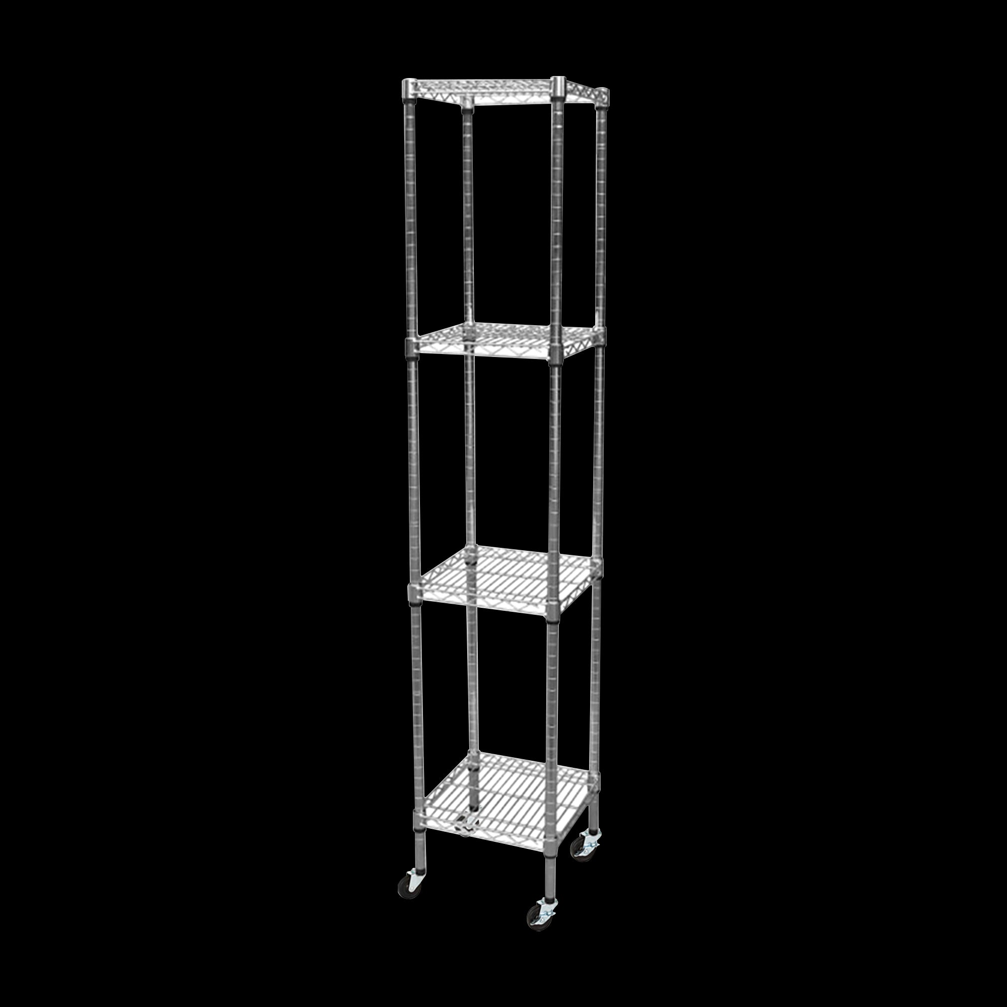 Modular Wire Storage Shelf 350 X 1800Mm Steel Shelving Display Stands
