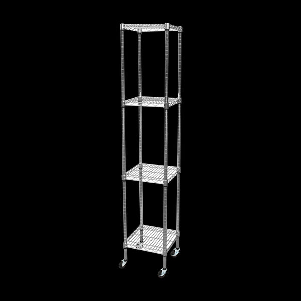 Modular Wire Storage Shelf 350 X 1800Mm Steel Shelving Display Stands
