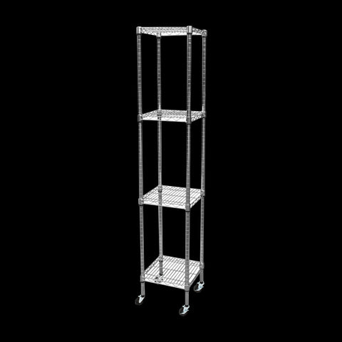 Modular Wire Storage Shelf 350 X 1800Mm Steel Shelving Display Stands