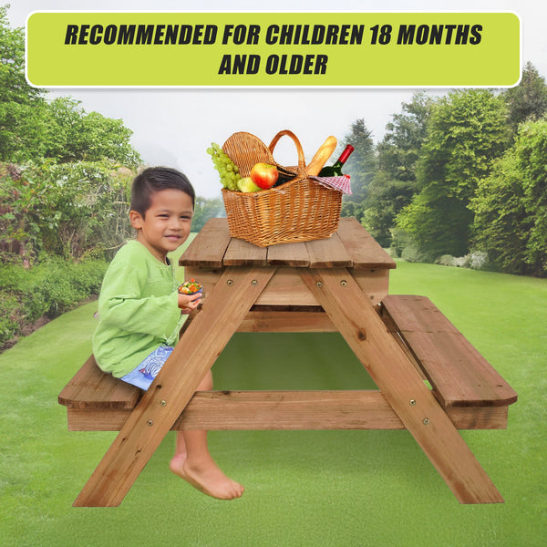 Sand Water Picnic Table Sandpit Toys