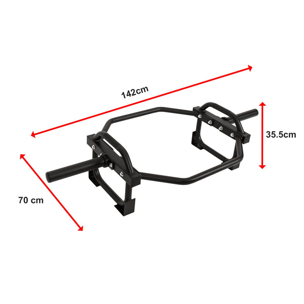 Barbell Olympic Trap Hex Shrug Deadlift Barbells & Attachments