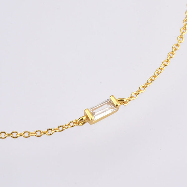 Veile Studios Silver Multi Buckle Zircon Bracelet Women Ladies Jewelry Bracelets