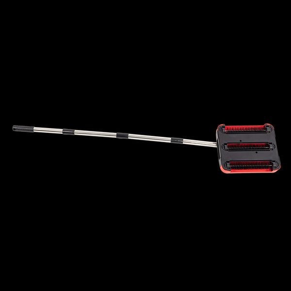 Sweep Carpet Floor Manual Light Sweeper Dual Rotating Brushes Carpet & Floor Sweepers
