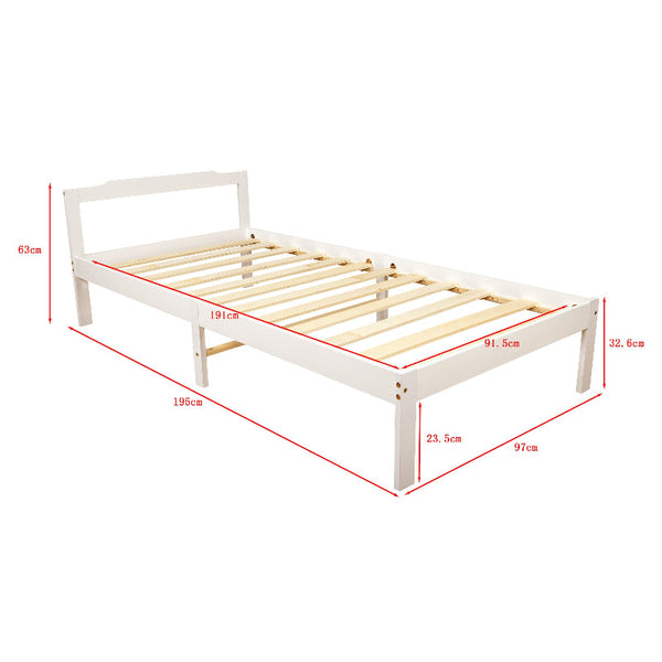 Natural Bed Frame Home Furniture Double Bed Frames