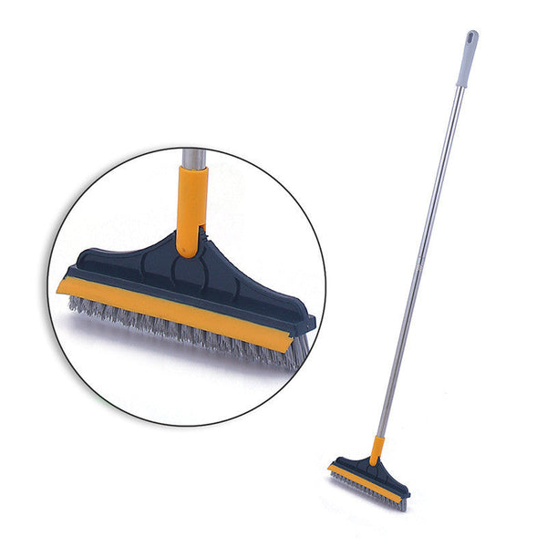 V Shape Floor Gap Cleaning Brush Broom Rubber Wiper Glass Scraper Mops Brooms & Scrubbers